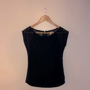 American Eagle Black Casual Blouse